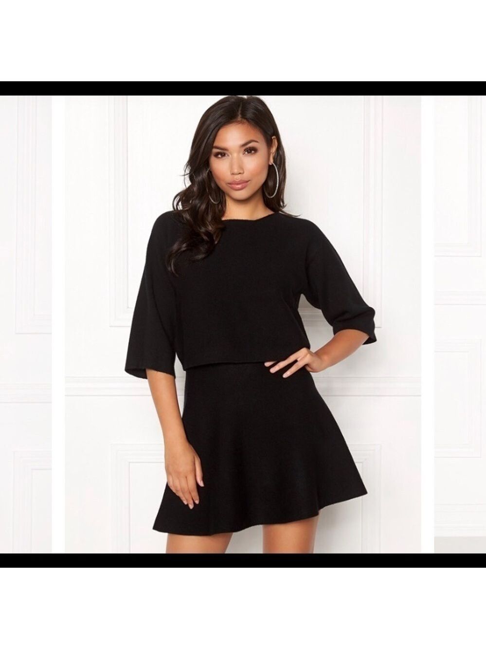 ONLY New Dallas Short 3/4 Pullover Knit Top